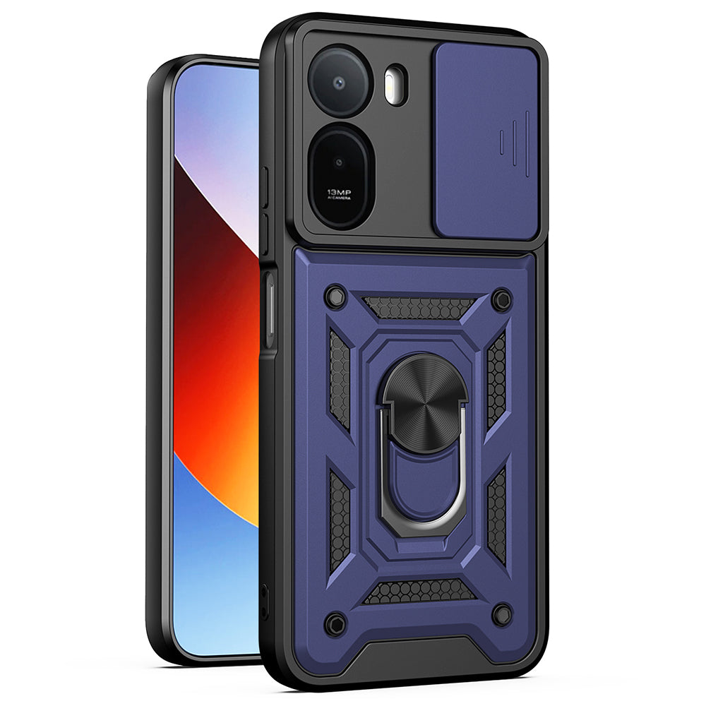 Puzdro pre Xiaomi Redmi A7 Pro 4G, Techsuit, CamShield, Modré