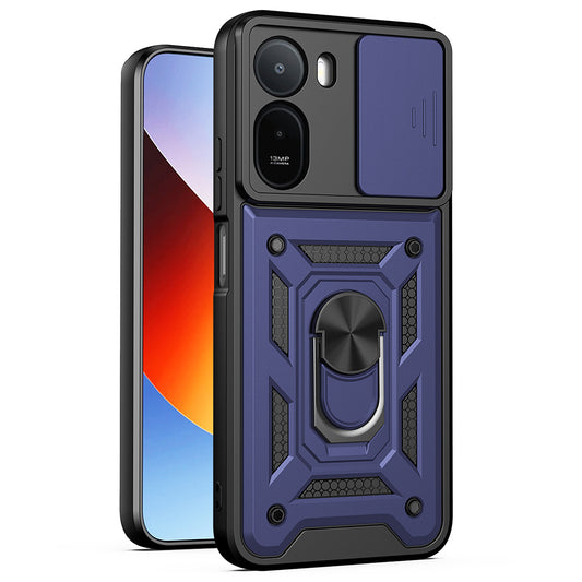 Puzdro pre Xiaomi Redmi A7 Pro 4G, Techsuit, CamShield, Modré