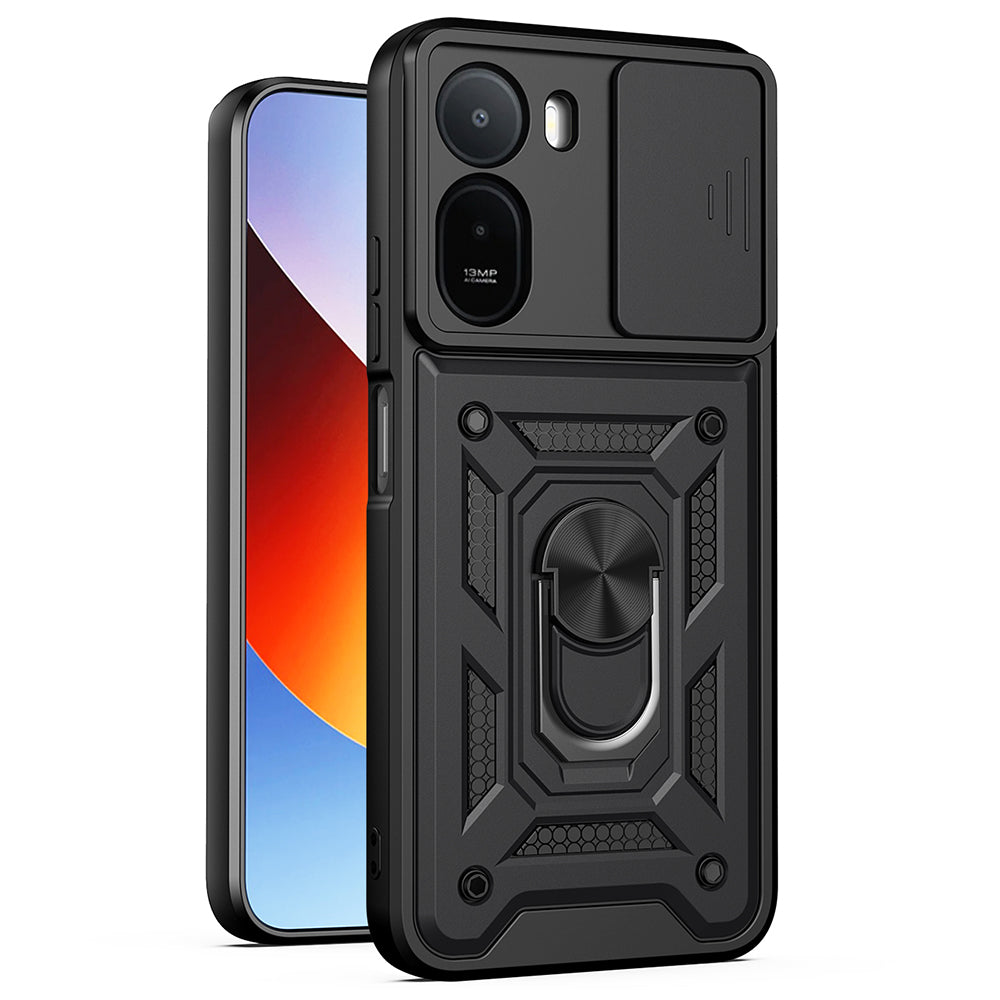 Puzdro pre Xiaomi Redmi A7 Pro 4G, Techsuit, CamShield, Čierne