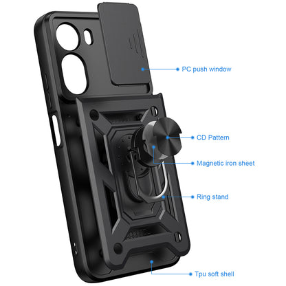 Puzdro pre Xiaomi Redmi A7 Pro 4G, Techsuit, CamShield, Ružovo zlaté