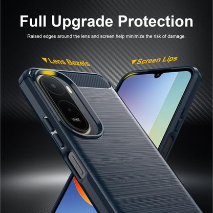 Puzdro pre Xiaomi Redmi A7 Pro 4G, Techsuit, Karbón, Modrá