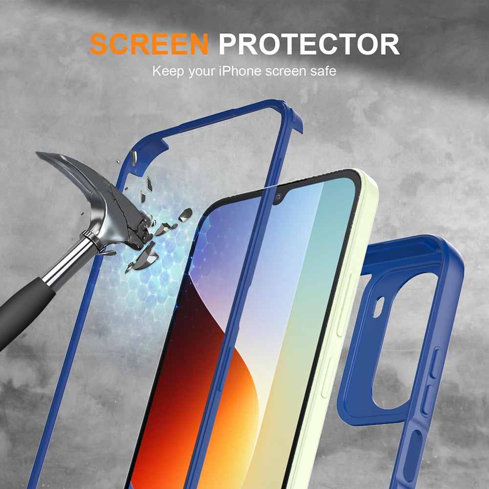 Obal na Xiaomi Redmi A7 Pro 4G, Techsuit, ColorVerse 360, modrý
