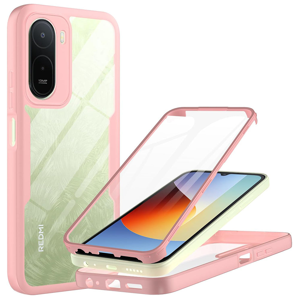 Puzdro pre Xiaomi Redmi A7 Pro 4G, Techsuit, ColorVerse 360, Ružové