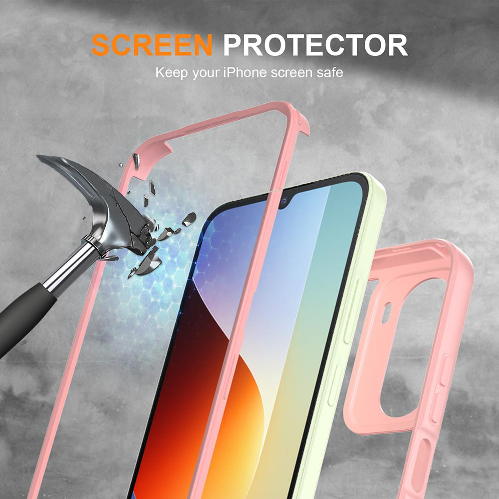 Puzdro pre Xiaomi Redmi A7 Pro 4G, Techsuit, ColorVerse 360, Ružové