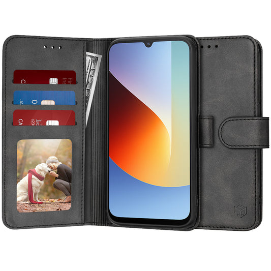 Obal na Xiaomi Redmi A7 Pro 4G, Techsuit, Diary Book, čierny