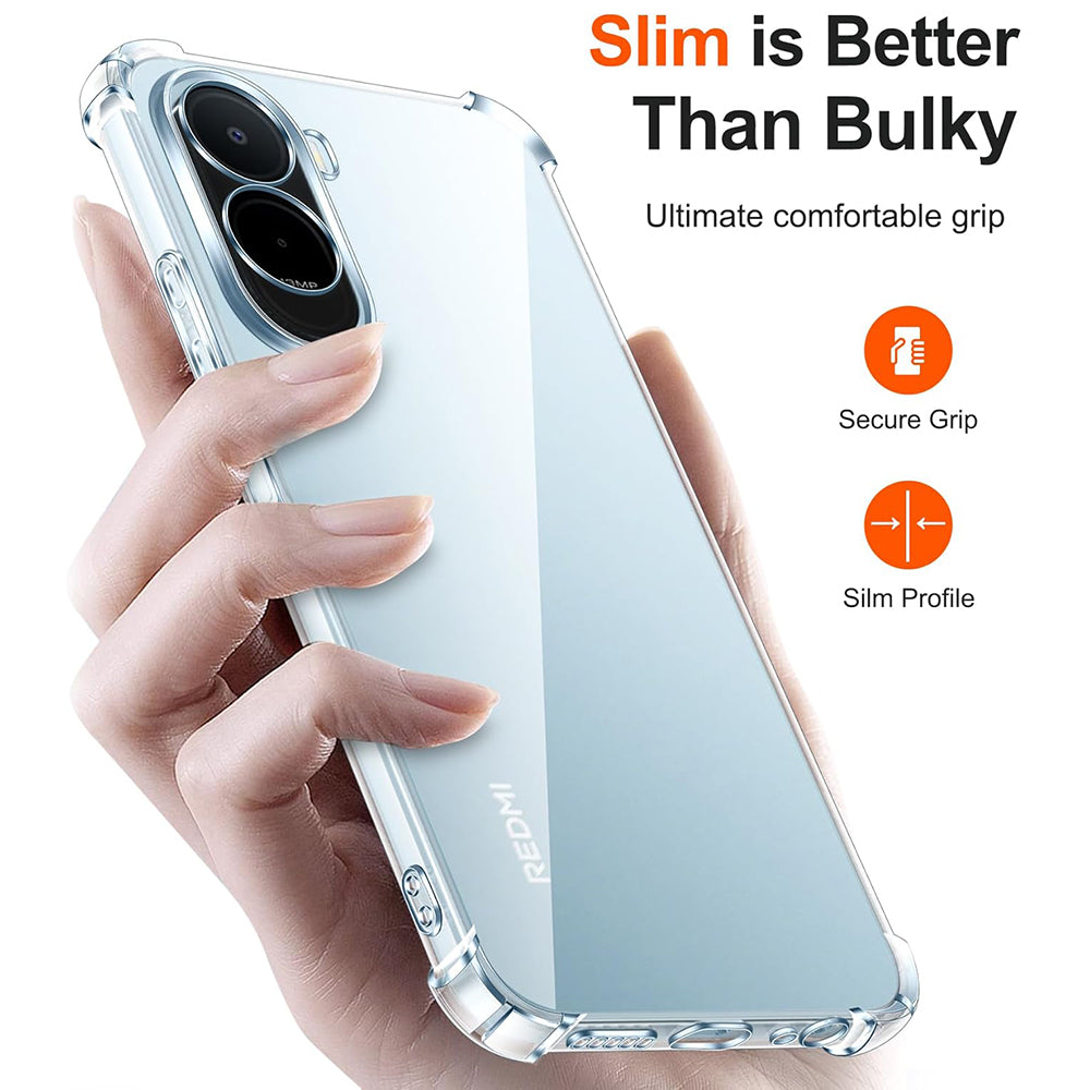 Puzdro pre Xiaomi Redmi A7 Pro 4G, Techsuit, Shockproof Clear, Transparent