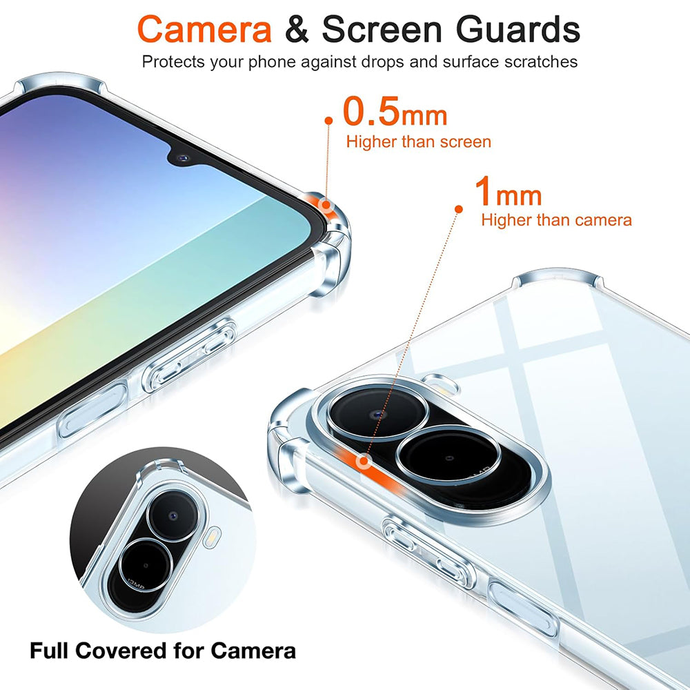 Puzdro pre Xiaomi Redmi A7 Pro 4G, Techsuit, Shockproof Clear, Transparent