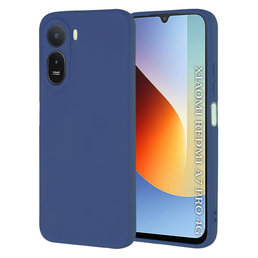 Obal na Xiaomi Redmi A7 Pro 4G, Techsuit, SoftFlex, Tmavomodrý