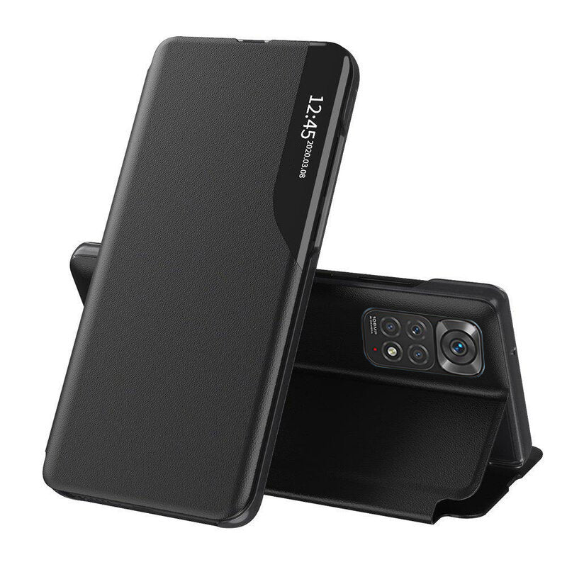 Puzdro pre Xiaomi Redmi Note 11S / Note 11, Techsuit, eFold, čierne