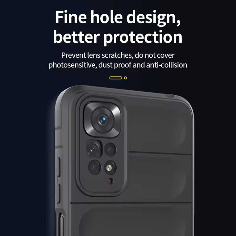 Puzdro pre Xiaomi Redmi Note 11S / Note 11, Techsuit, Magic Shield, Čierne