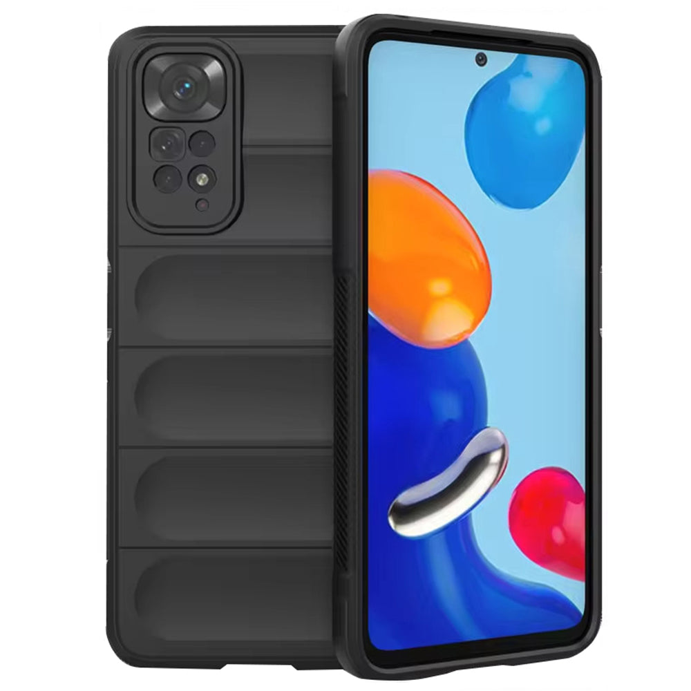 Puzdro pre Xiaomi Redmi Note 11S / Note 11, Techsuit, Magic Shield, Čierne
