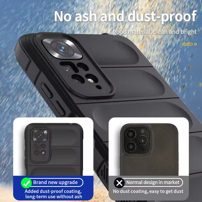 Puzdro pre Xiaomi Redmi Note 11S / Note 11, Techsuit, Magic Shield, Čierne