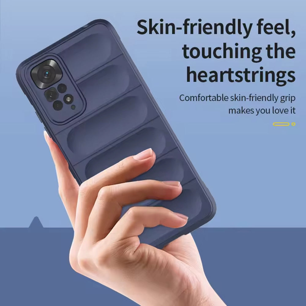 Puzdro pre Xiaomi Redmi Note 11S / Note 11, Techsuit, Magic Shield, Čierne