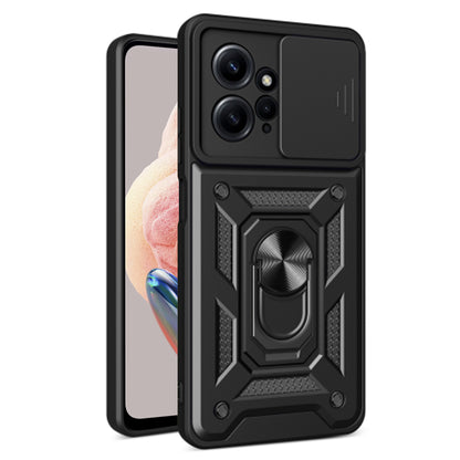 Puzdro pre Xiaomi Redmi Note 12 4G, Techsuit, CamShield, Čierne