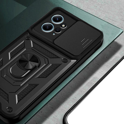 Puzdro pre Xiaomi Redmi Note 12 4G, Techsuit, CamShield, Čierne