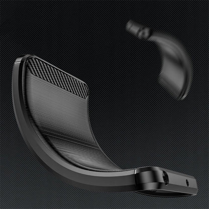 Puzdro pre Xiaomi Redmi Note 12S, Techsuit, Karbón, Čierne
