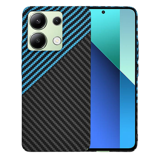 Puzdro pre Xiaomi Redmi Note 13 4G, Techsuit, Carbonite FiberShell, Čierna Bleu