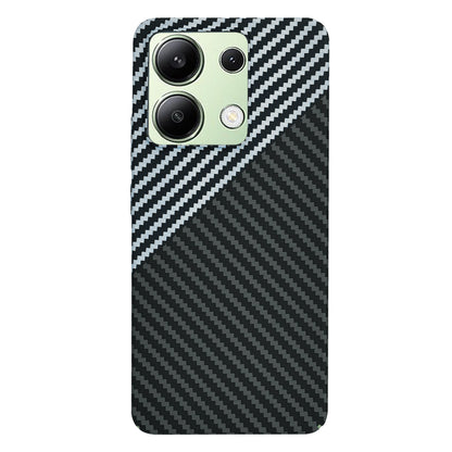 Puzdro pre Xiaomi Redmi Note 13 4G, Techsuit, Carbonite FiberShell, Čierna Sivá