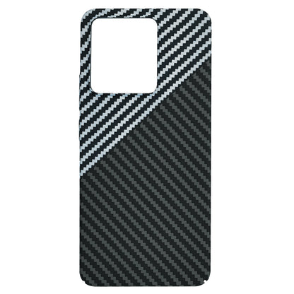 Puzdro pre Xiaomi Redmi Note 13 4G, Techsuit, Carbonite FiberShell, Čierna Sivá