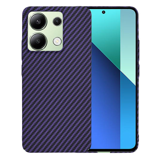 Puzdro pre Xiaomi Redmi Note 13 4G, Techsuit, Carbonite FiberShell, Fialové