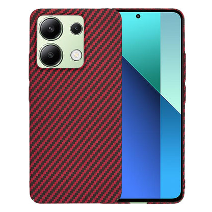 Puzdro pre Xiaomi Redmi Note 13 4G, Techsuit, Carbonite FiberShell, Červené
