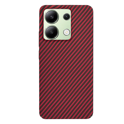 Puzdro pre Xiaomi Redmi Note 13 4G, Techsuit, Carbonite FiberShell, Červené