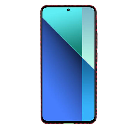 Puzdro pre Xiaomi Redmi Note 13 4G, Techsuit, Carbonite FiberShell, Červené