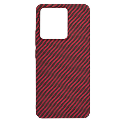 Puzdro pre Xiaomi Redmi Note 13 4G, Techsuit, Carbonite FiberShell, Červené