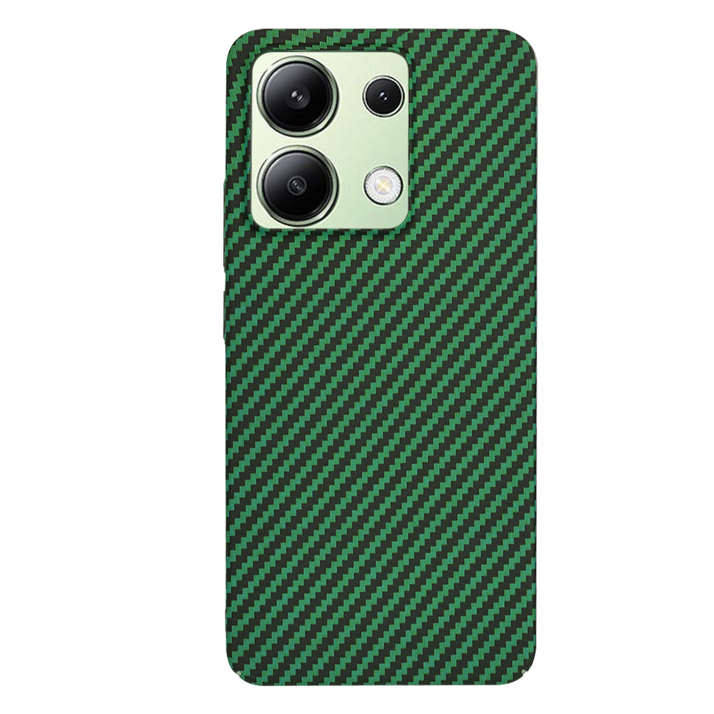 Puzdro pre Xiaomi Redmi Note 13 4G, Techsuit, Carbonite FiberShell, Zelené