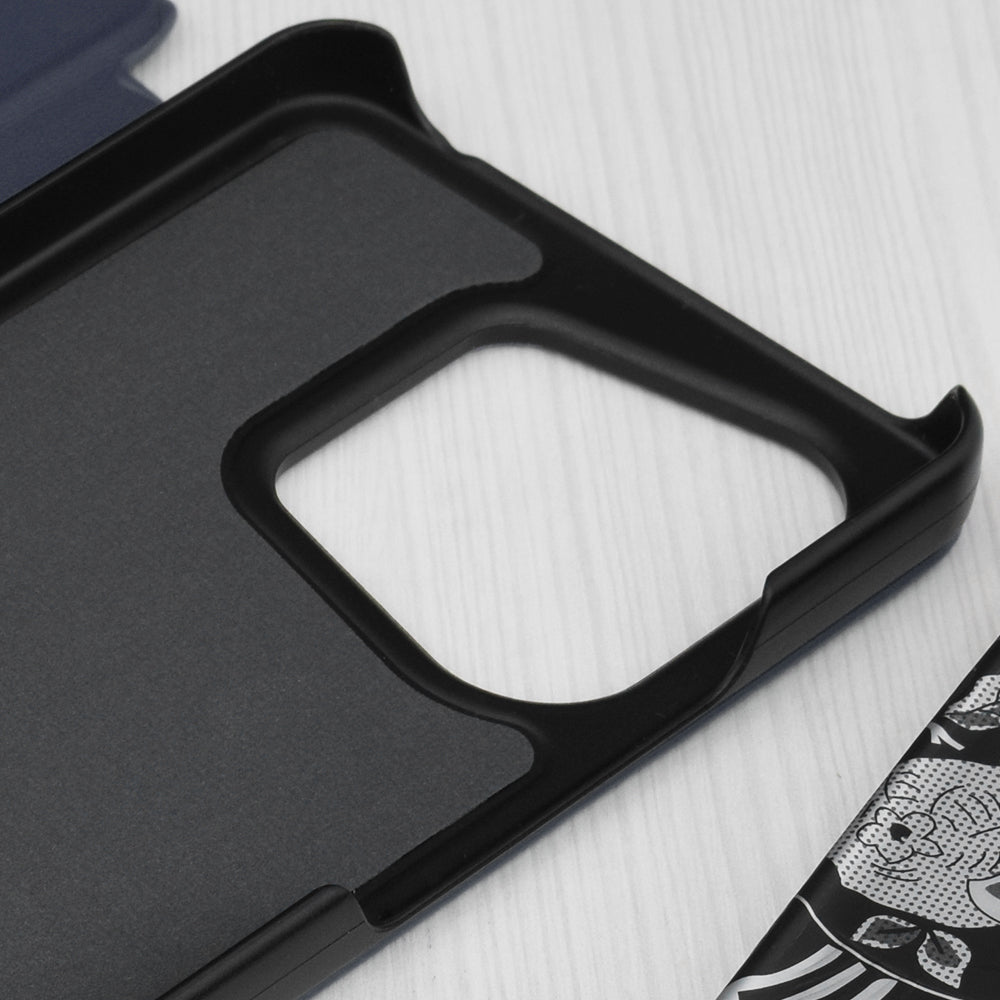 Puzdro pre Xiaomi Redmi Note 13 4G, Techsuit, eFold, Tmavomodrá