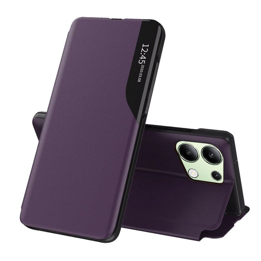 Puzdro pre Xiaomi Redmi Note 13 4G, Techsuit, eFold, fialové