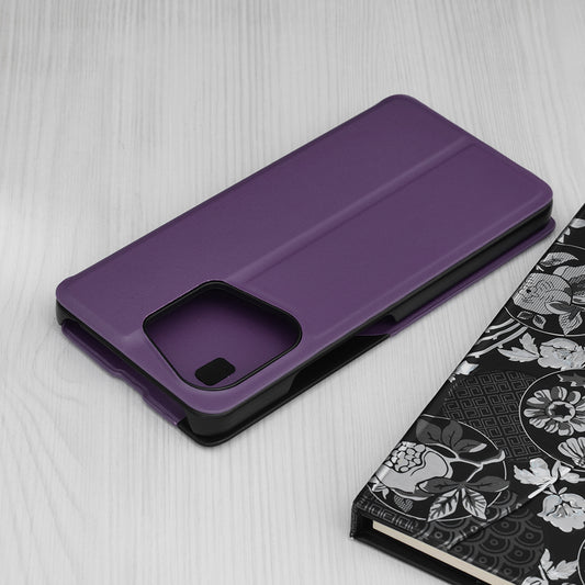 Puzdro pre Xiaomi Redmi Note 13 4G, Techsuit, eFold, fialové