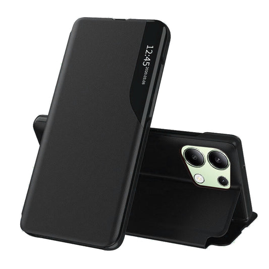 Puzdro pre Xiaomi Redmi Note 13 4G, Techsuit, eFold, Čierne
