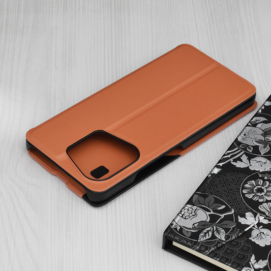 Puzdro pre Xiaomi Redmi Note 13 4G, Techsuit, eFold, Oranžové