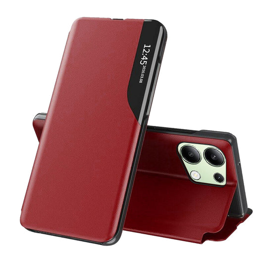 Puzdro pre Xiaomi Redmi Note 13 4G, Techsuit, eFold, červené