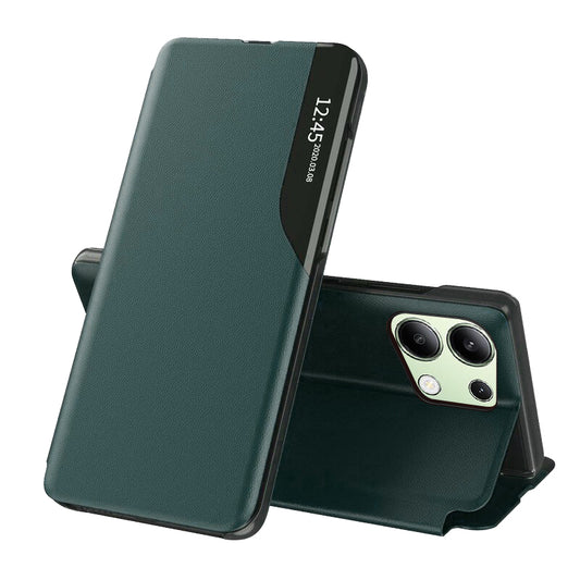 Puzdro pre Xiaomi Redmi Note 13 4G, Techsuit, eFold, Zelené