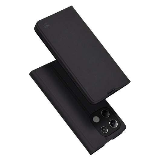 Puzdro pre Xiaomi Redmi Note 13 4G, Techsuit, Magskin Book, Čierne