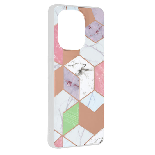 Puzdro pre Xiaomi Redmi Note 13 4G, Techsuit, Marble, Fialové