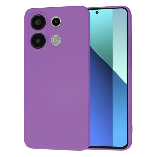 Obal na Xiaomi Redmi Note 13 4G, Techsuit, SoftFlex, fialový