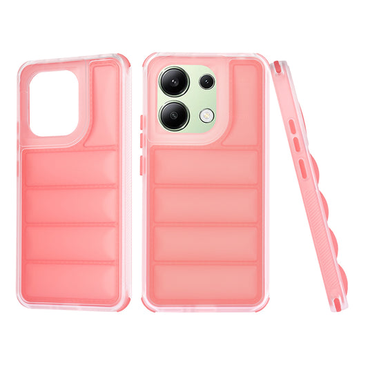 Puzdro pre Xiaomi Redmi Note 13 4G, Techsuit, Wave Shield, červené