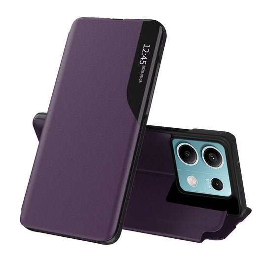 Puzdro pre Xiaomi Redmi Note 13 5G, Techsuit, eFold, fialové
