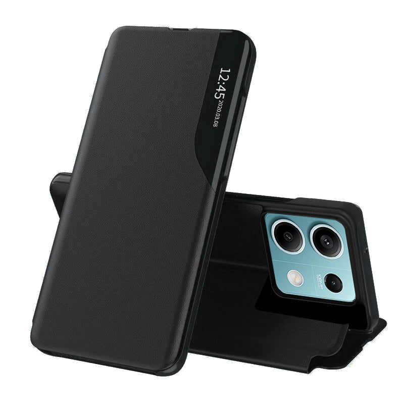 Puzdro pre Xiaomi Redmi Note 13 5G, Techsuit, eFold, Čierne
