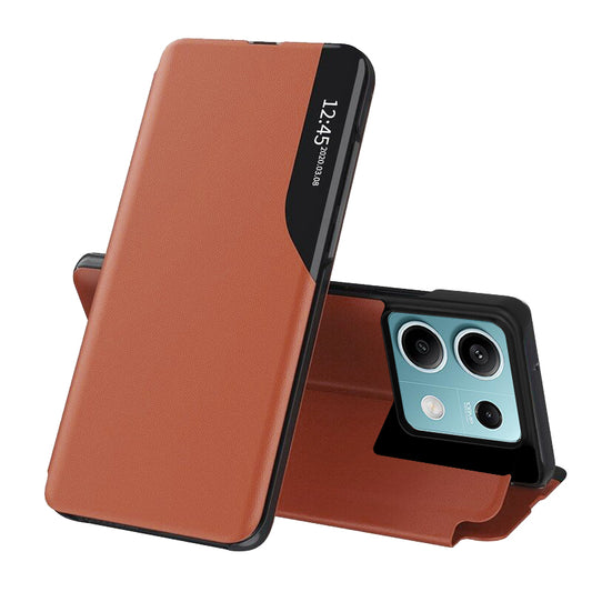 Puzdro pre Xiaomi Redmi Note 13 5G, Techsuit, eFold, Oranžové
