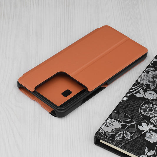 Puzdro pre Xiaomi Redmi Note 13 5G, Techsuit, eFold, Oranžové