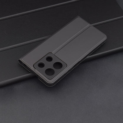 Puzdro pre Xiaomi Redmi Note 13 5G, Techsuit, Magskin Book, Čierne