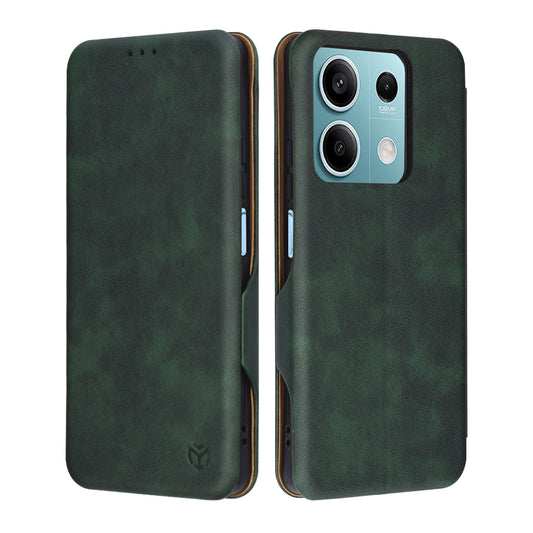 Puzdro pre Xiaomi Redmi Note 13 5G, Techsuit, Safe Wallet Plus, Zelené