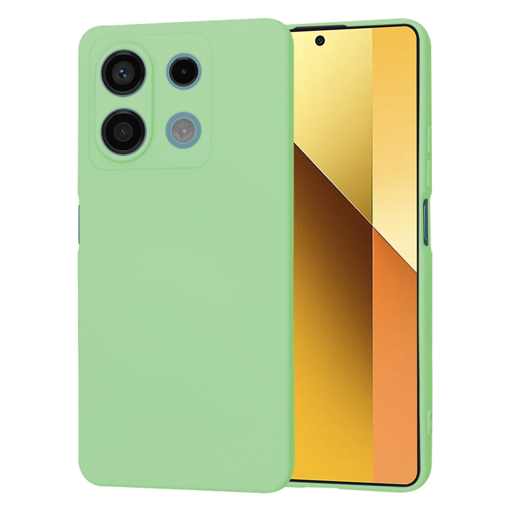 Case for Xiaomi Redmi Note 13 5G, Techsuit, SoftFlex, Light Green