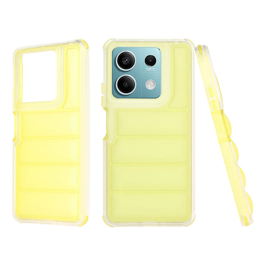 Puzdro pre Xiaomi Redmi Note 13 5G, Techsuit, Wave Shield, Žltá