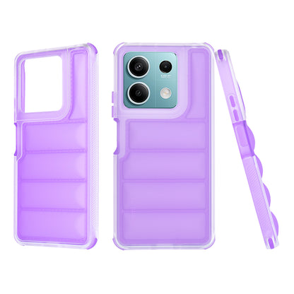Obal na Xiaomi Redmi Note 13 5G, Techsuit, Wave Shield, fialový
