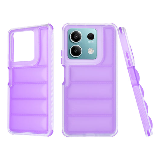 Obal na Xiaomi Redmi Note 13 5G, Techsuit, Wave Shield, fialový